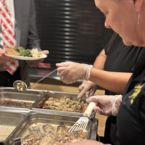 Staffed Buffet Line